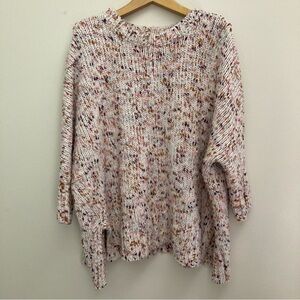 Old Navy Oversized Speckled Chunky Knit Women's Sweater